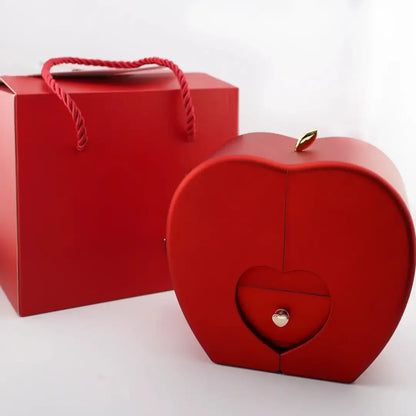 CAJA ESPECIAL CON ROSA ETERNA Y MENSAJE "A MI HIJA"