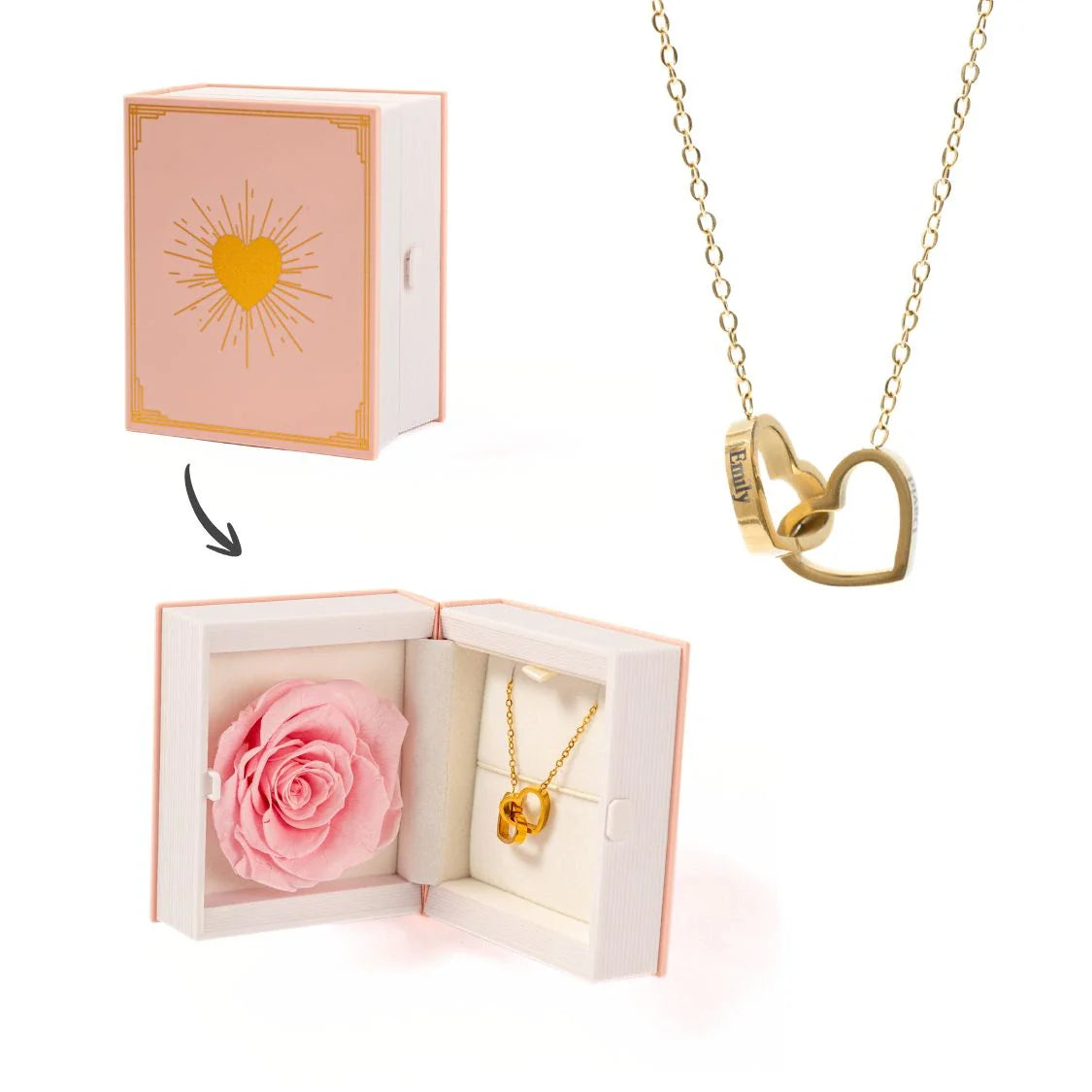 Historia Eterna & Collar Personalizado