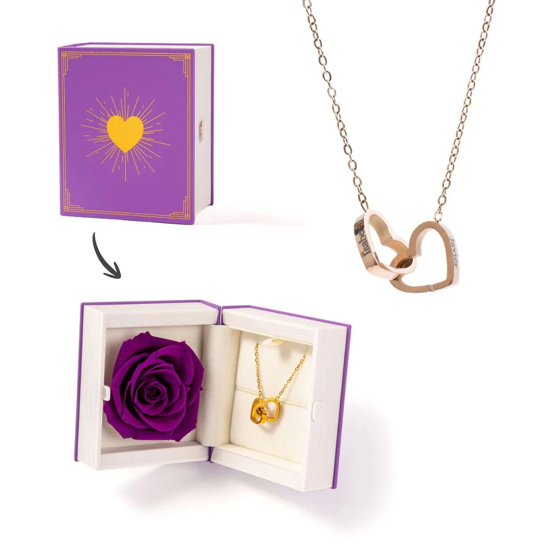 Historia Eterna & Collar Personalizado