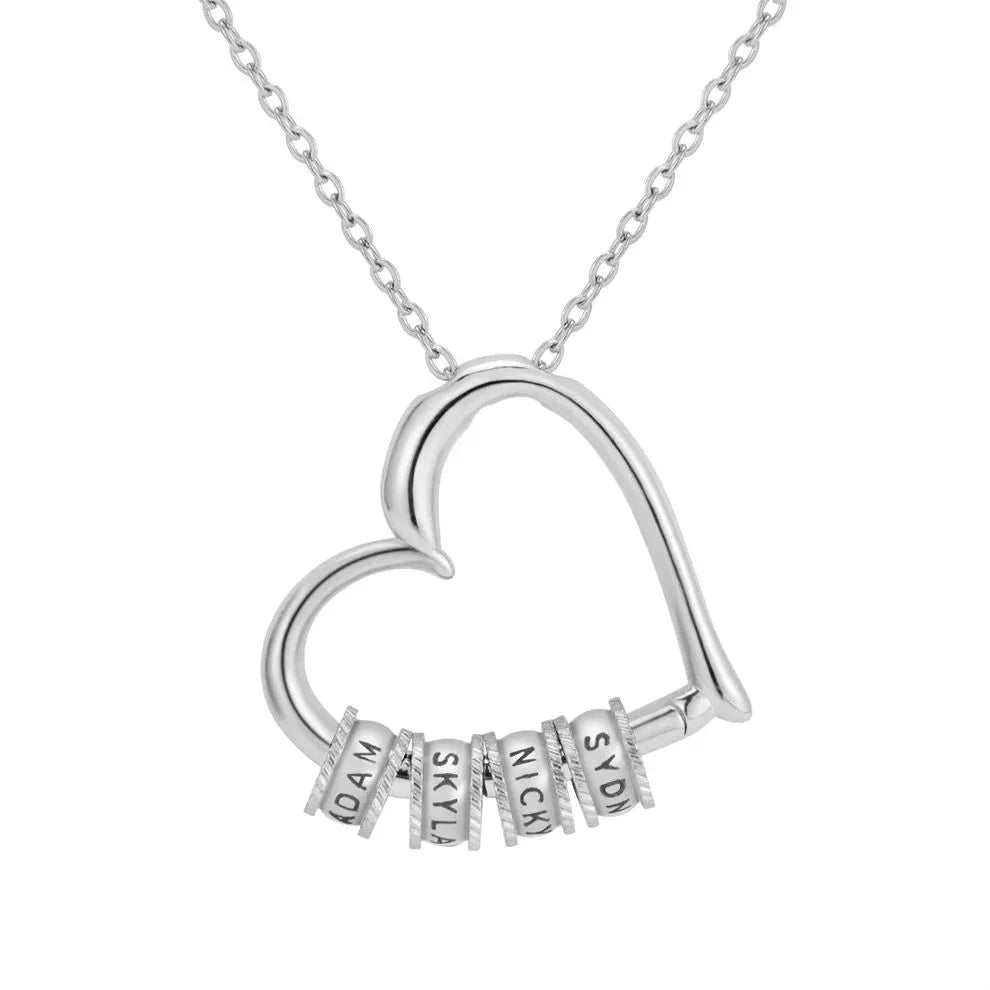 COLLAR CORAZÓN FAMILIAR